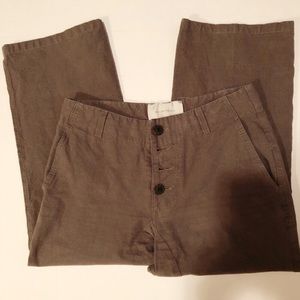 Brochu Walker Pruitt army green capri pants